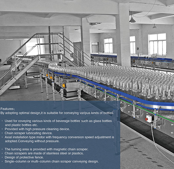Bottle conveying system